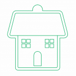 Casita 2D - Vector descarganle para corte CNC y grabado laser gratis | Stanser