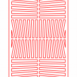 Celosía 11 - Vector descarganle para corte CNC y grabado laser gratis | Stanser
