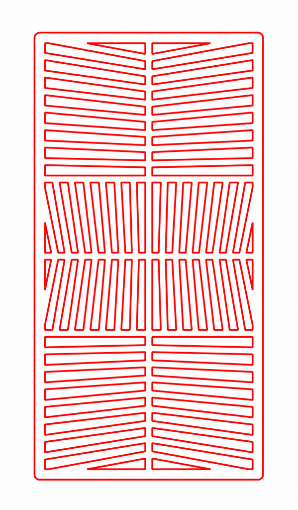 Celosía 11 — vector para corte CNC