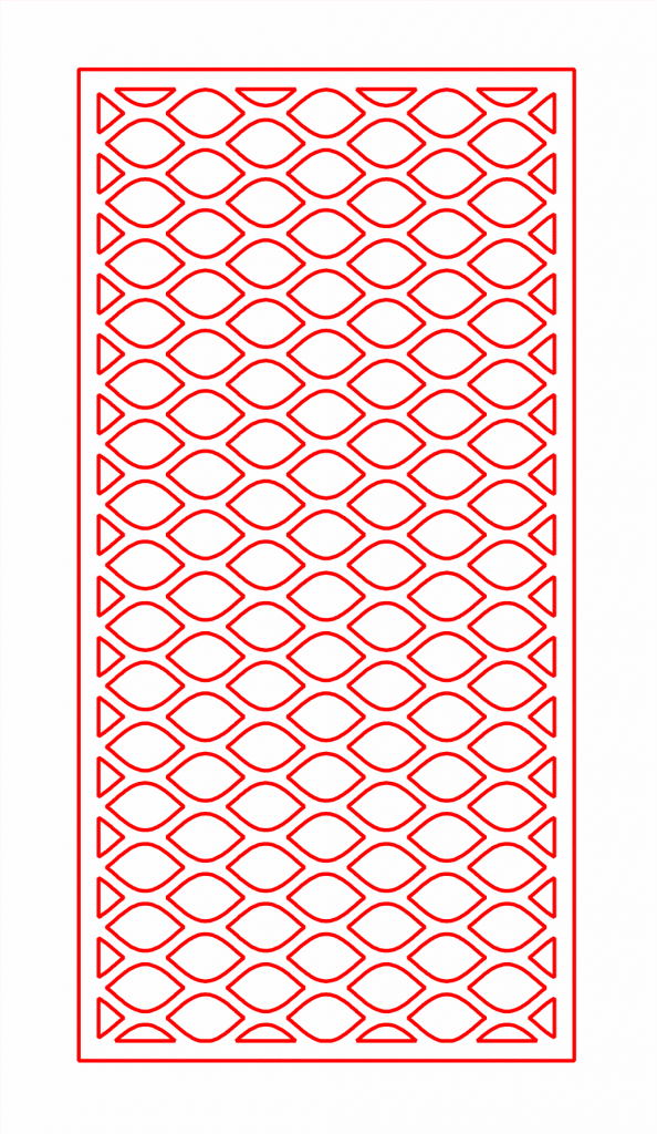 Celosía 12 — vector para corte CNC