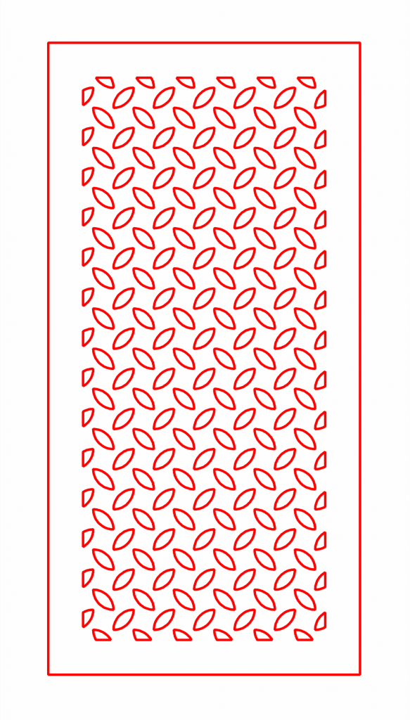 Celosía 14 — vector para corte CNC