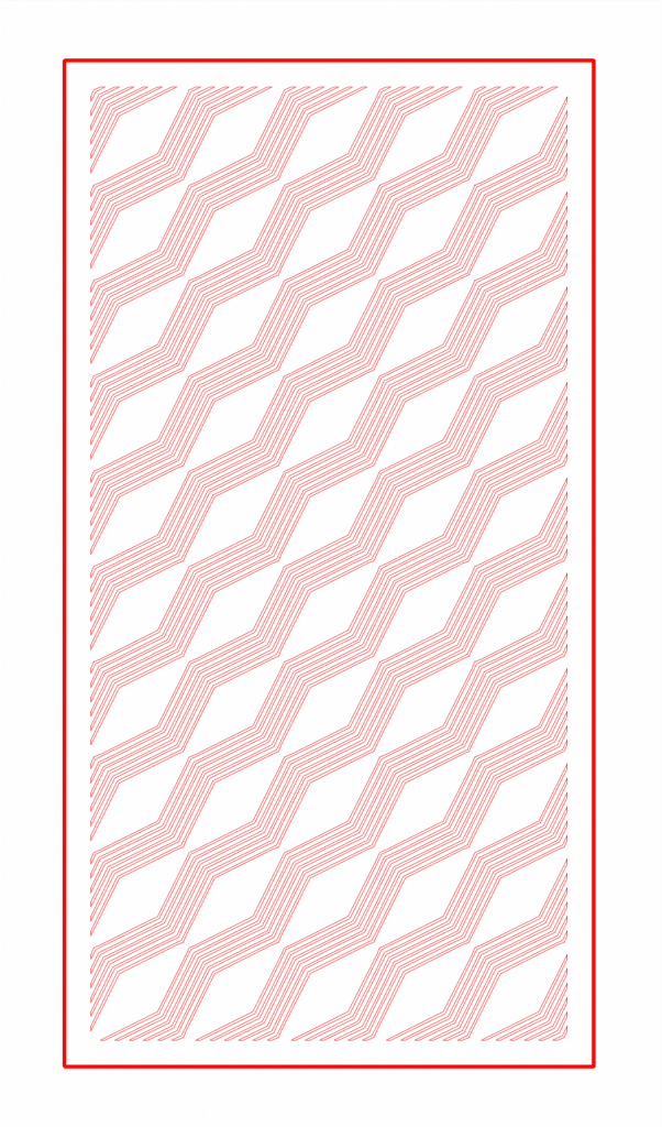 Celosía 16 — vector para corte CNC
