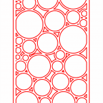 Celosía 19 - Vector descarganle para corte CNC y grabado laser gratis | Stanser