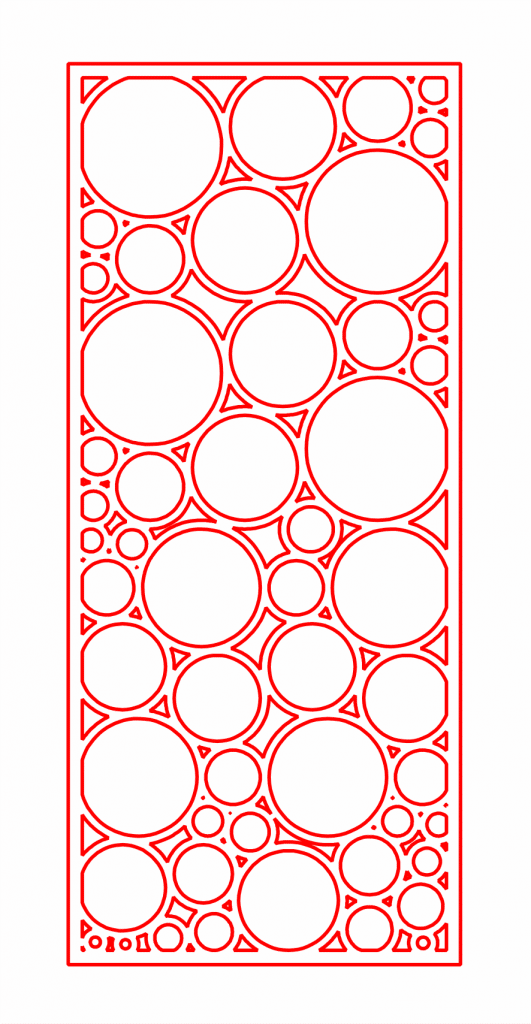Celosía 19 — vector para corte CNC