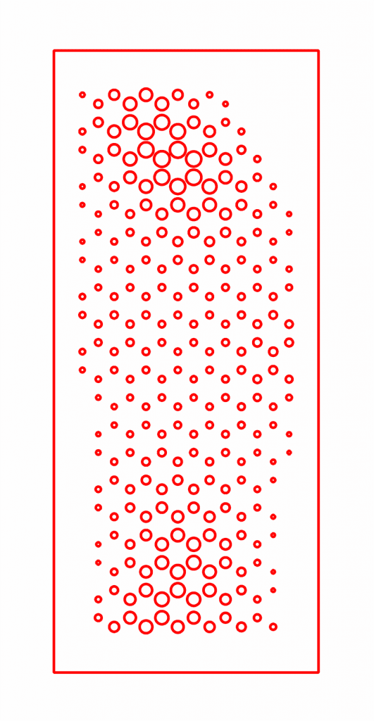 Celosía 20 — vector para corte CNC