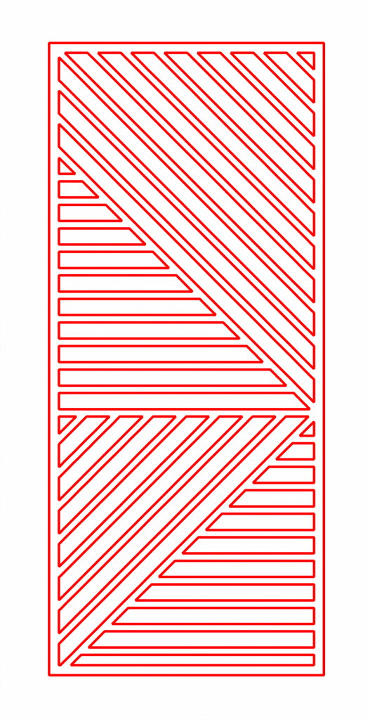 Celosía 21 — vector para corte CNC