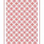 Celosía 23 - Vector descarganle para corte CNC y grabado laser gratis | Stanser