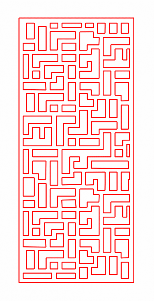 Celosía 24 — vector para corte CNC