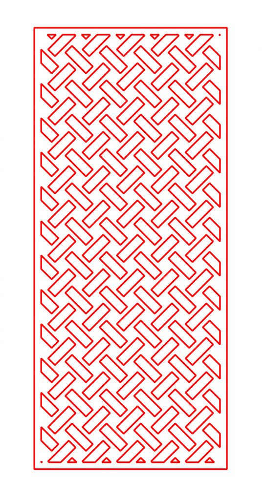 Celosía 25 — vector para corte CNC