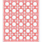 Celosía 28 - Vector descarganle para corte CNC y grabado laser gratis | Stanser