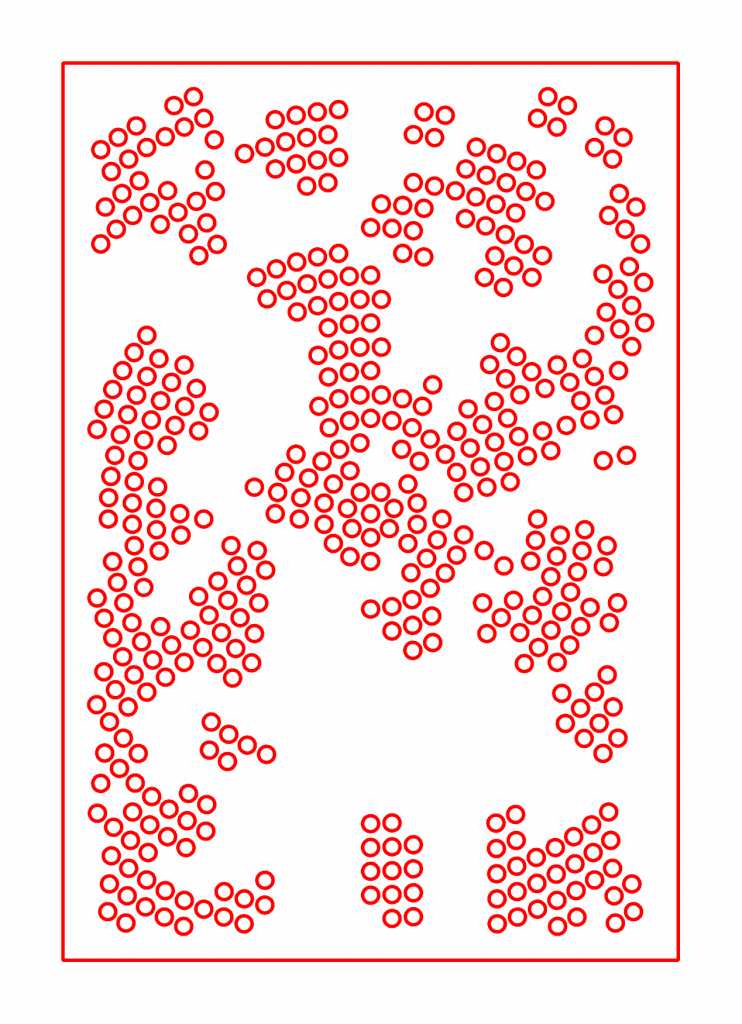 Celosía 29 — vector para corte CNC