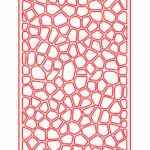 Celosía 3 - Vector descarganle para corte CNC y grabado laser gratis | Stanser