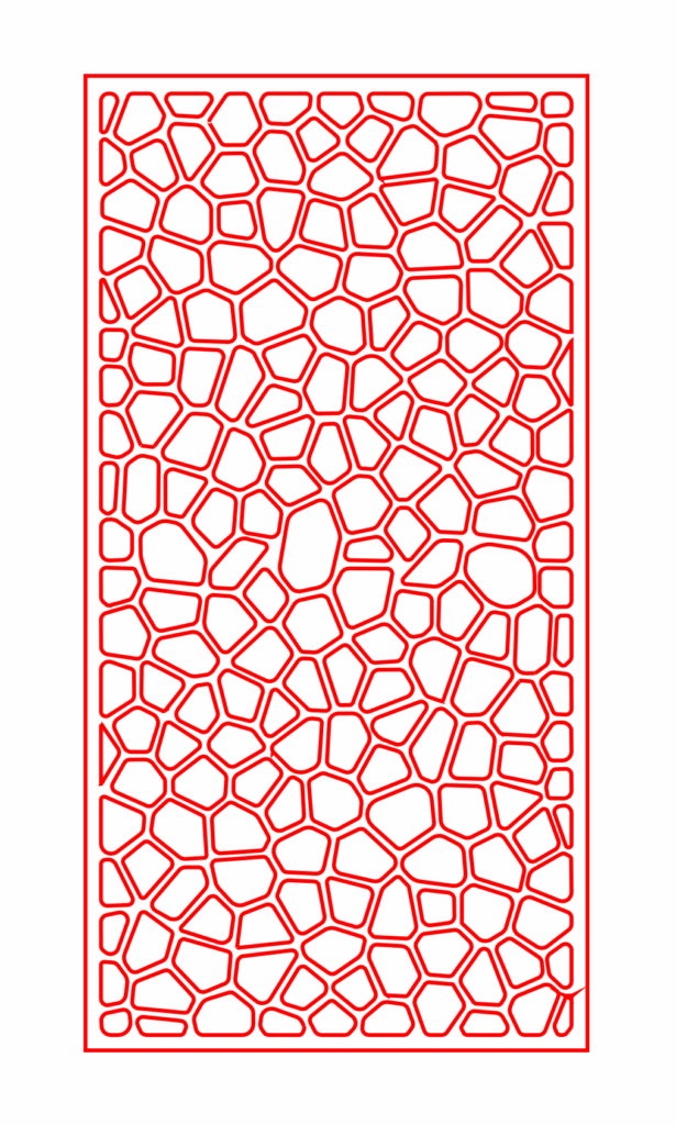 Celosía 3 — vector para corte CNC