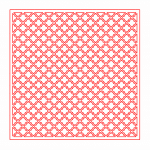 Celosía 31 - Vector descarganle para corte CNC y grabado laser gratis | Stanser