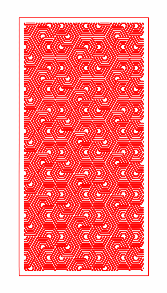 Celosía 4 — vector para corte CNC