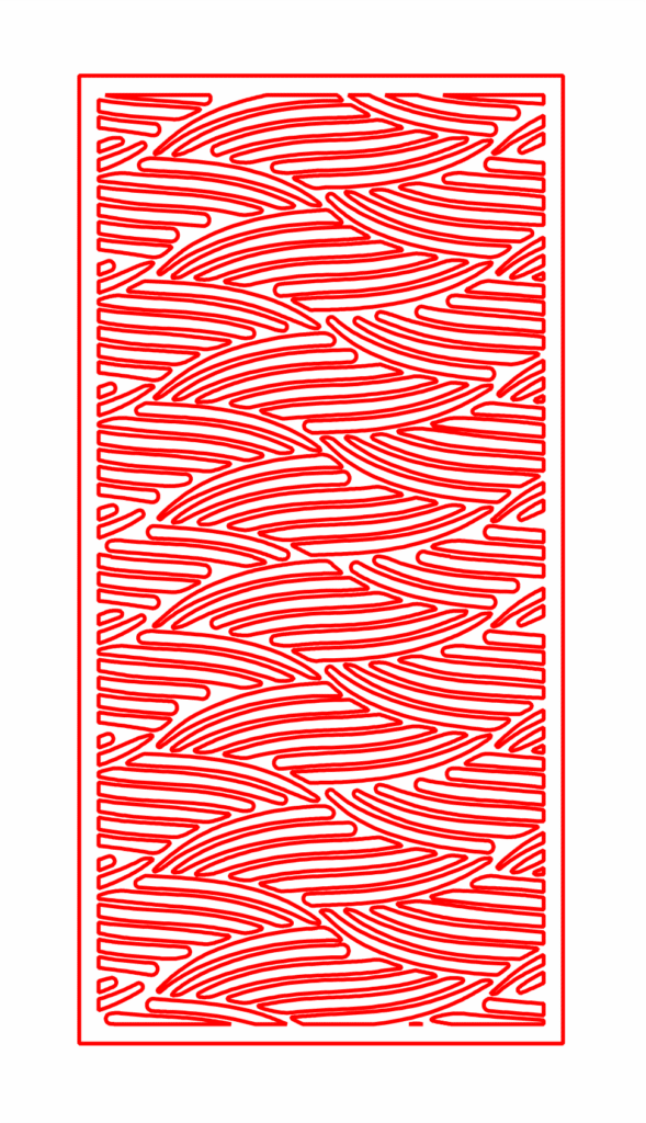 Celosía 5 — vector para corte CNC