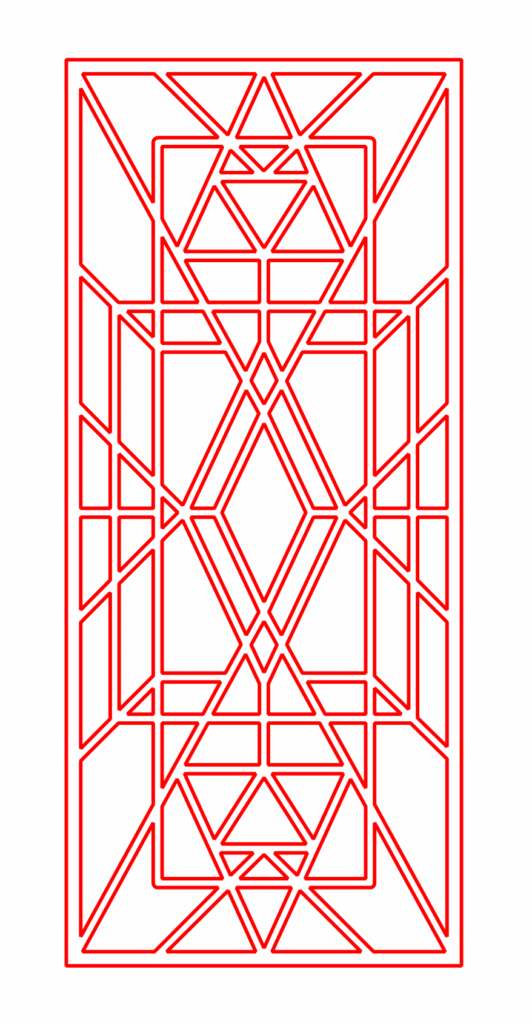 Celosía 7 — vector para corte CNC