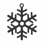 Esfera "Copo de nieve 3" - Vector descarganle para corte CNC y grabado laser gratis | Stanser