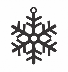 Esfera «Copo de nieve 3»