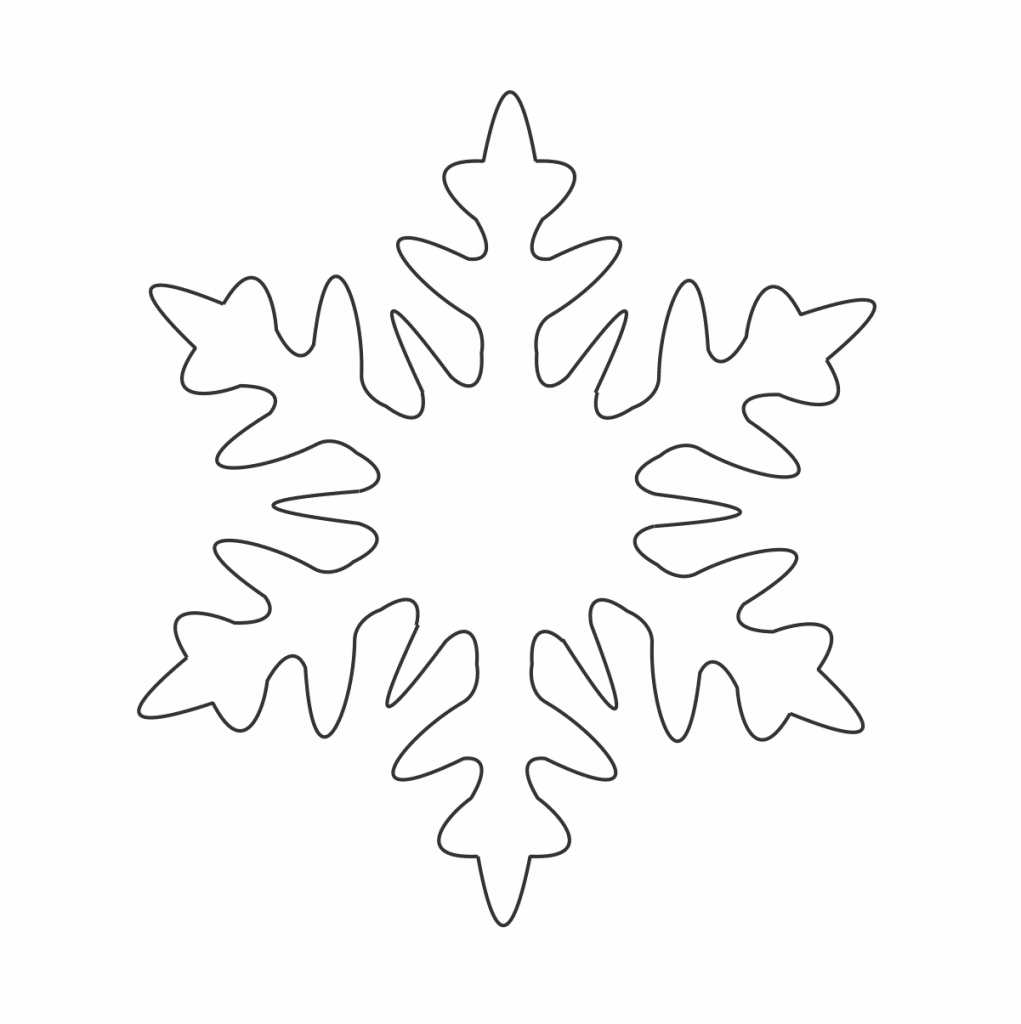 Copo de nieve 72 — vector para corte CNC