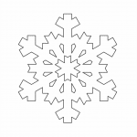 Copo de nieve 73 - Vector descarganle para corte CNC y grabado laser gratis | Stanser
