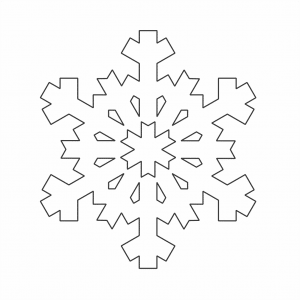 Copo de nieve 73