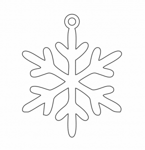 Copo de nieve 74