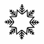 Copo de nieve 88 - Vector descarganle para corte CNC y grabado laser gratis | Stanser