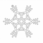 Copo de nieve 78 - Vector descarganle para corte CNC y grabado laser gratis | Stanser