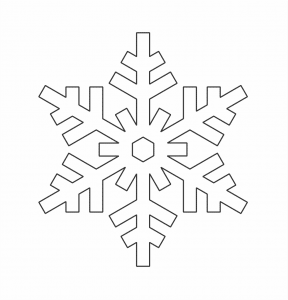 Copo de nieve 64