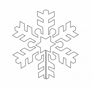 Copo de nieve 86