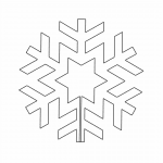 Copo de nieve 87 - Vector descarganle para corte CNC y grabado laser gratis | Stanser