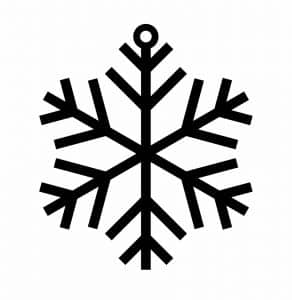 Copo de nieve 90