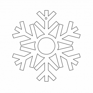 Copo de nieve 65