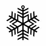 Copo de nieve 91 - Vector descarganle para corte CNC y grabado laser gratis | Stanser