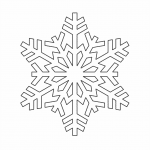 Copo de nieve 66 - Vector descarganle para corte CNC y grabado laser gratis | Stanser