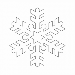 Copo de nieve 67