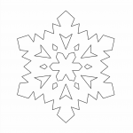Copo de nieve 68 - Vector descarganle para corte CNC y grabado laser gratis | Stanser