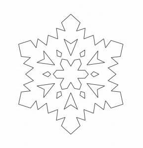 Copo de nieve 68
