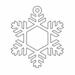 Copo de nieve 69 - Vector descarganle para corte CNC y grabado laser gratis | Stanser