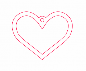 Adorno de corazón