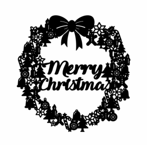 Corona «Merry Christmas»