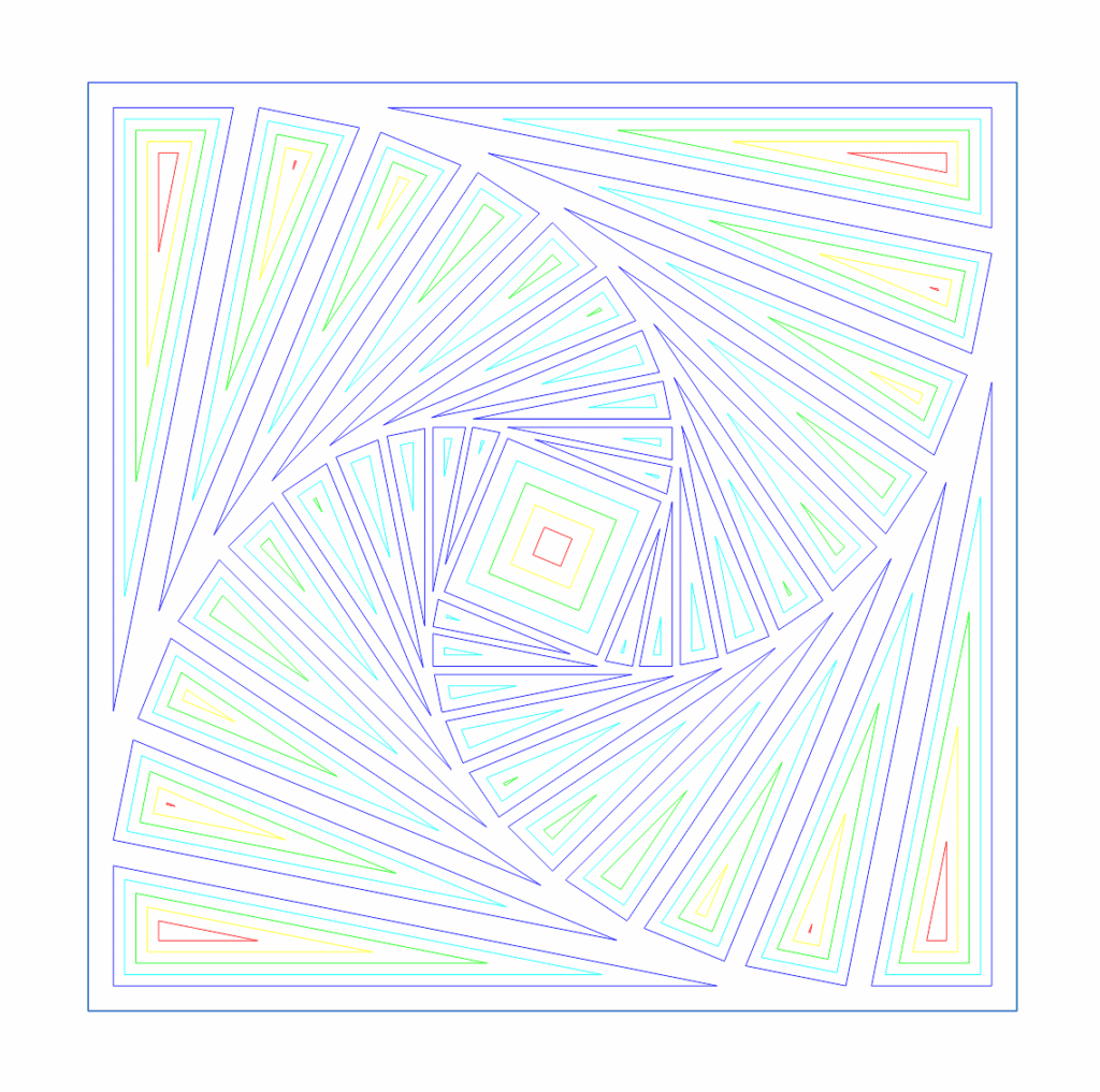 Cuadro «Dimensiones» — vector para corte CNC