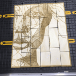 Cuadro de rostro de mujer - Vector SVG DXF para CNC Router y Laser CO2 - Descargable gratis | Stanser