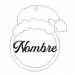 Esfera "Gorro de Santa" - Vector descarganle para corte CNC y grabado laser gratis | Stanser