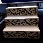 Escalones 40x30cm - Vector SVG DXF para CNC Router y Laser CO2 - Descargable gratis | Stanser