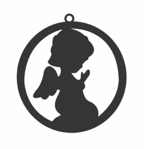 Esfera «Ángel rezando»