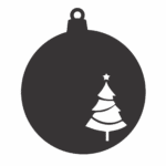 Esfera "Pinito" - Vector descarganle para corte CNC y grabado laser gratis | Stanser