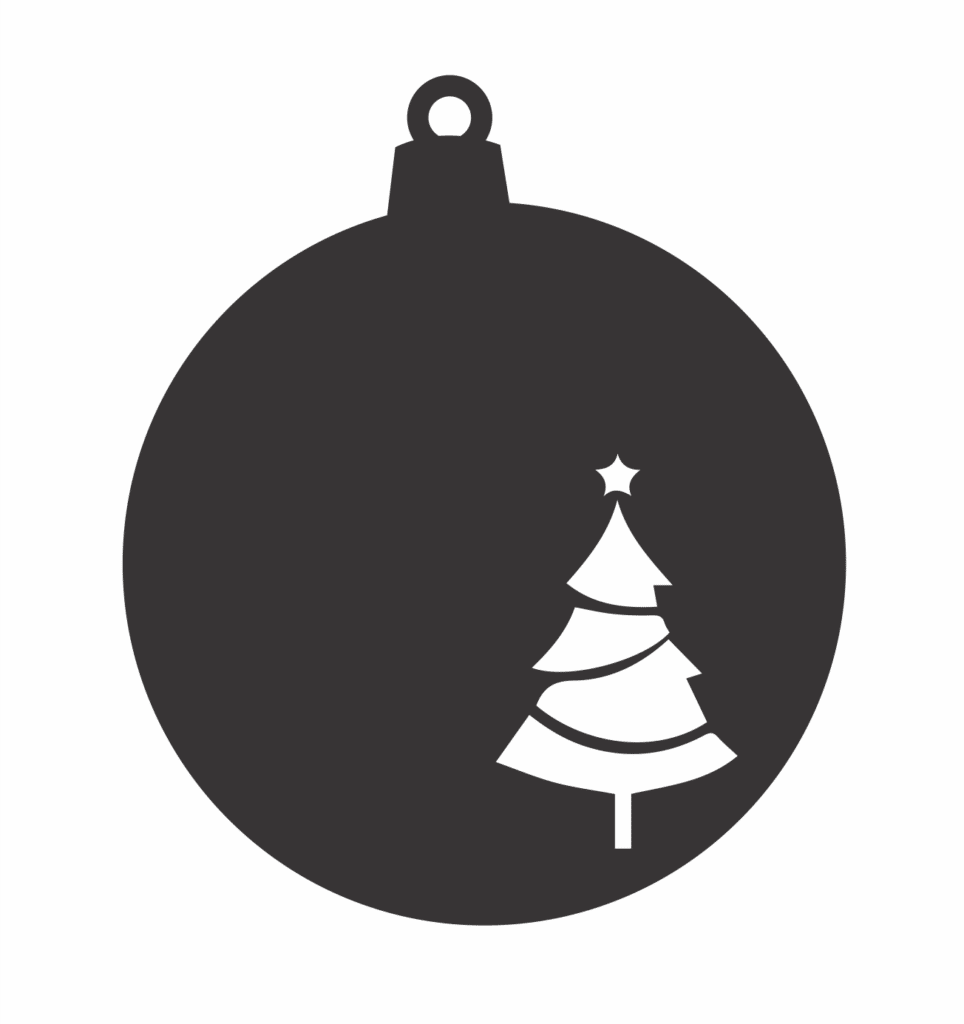 Esfera «Pinito» — vector para corte CNC