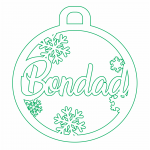 Esfera "Bondad" - Vector descarganle para corte CNC y grabado laser gratis | Stanser